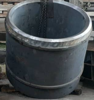 ساخت ترنیون و هدوال بالمیل | Ball Mill Trunnion & End Cover | سورنا پردیس خاورمیانه