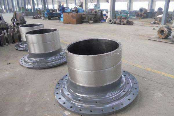 ساخت ترنیون و هدوال بالمیل | Ball Mill Trunnion & End Cover | سورنا پردیس خاورمیانه
